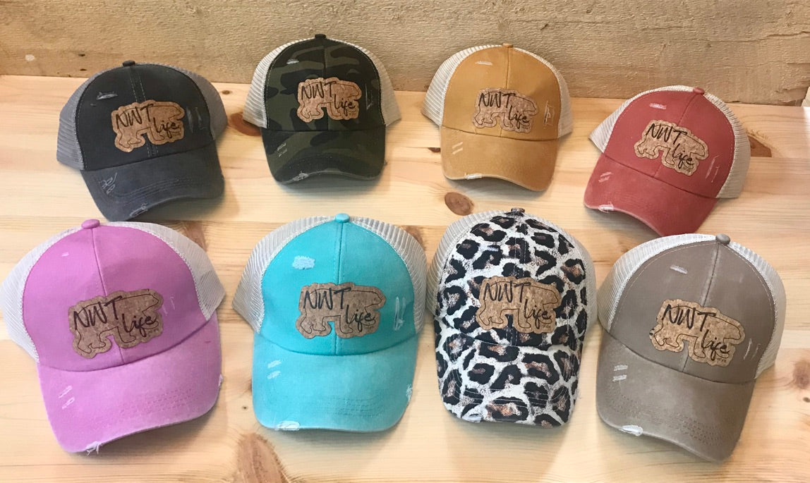 Ball Caps & Ponytail Ball Caps