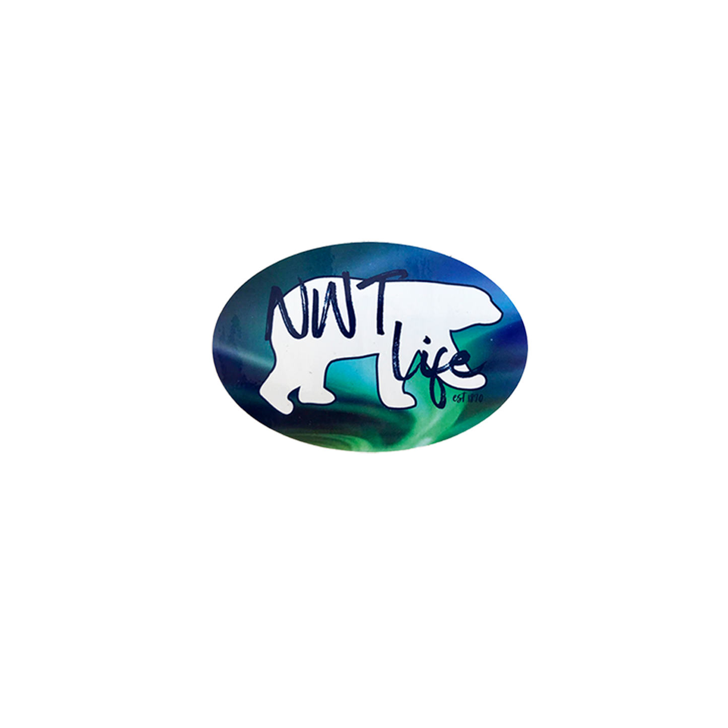 Small Aurora NWT Life sticker