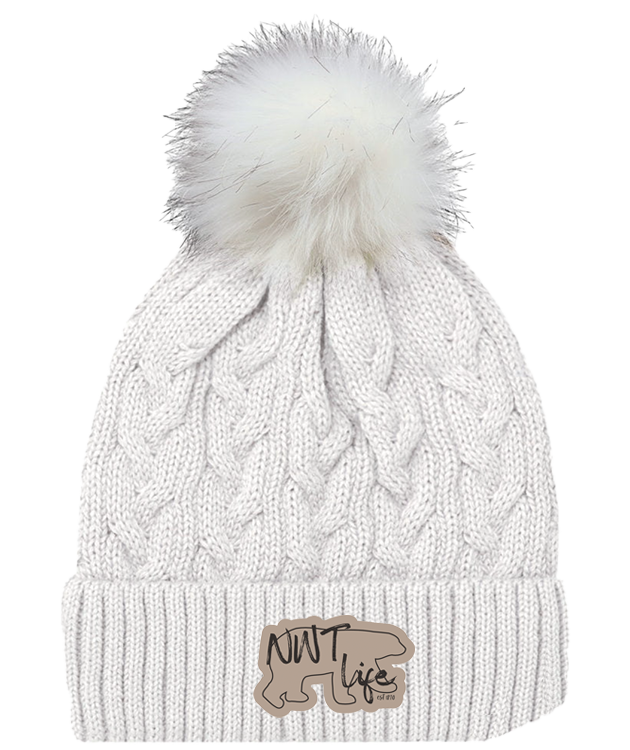 Faux Fur Pom Toque
