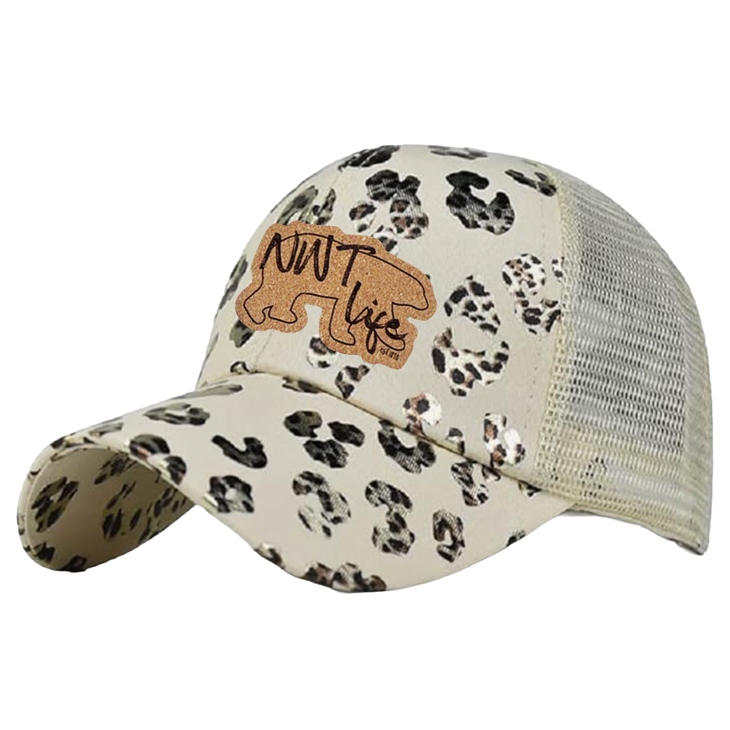 Ball Caps with Criss Cross Ponytail Backs