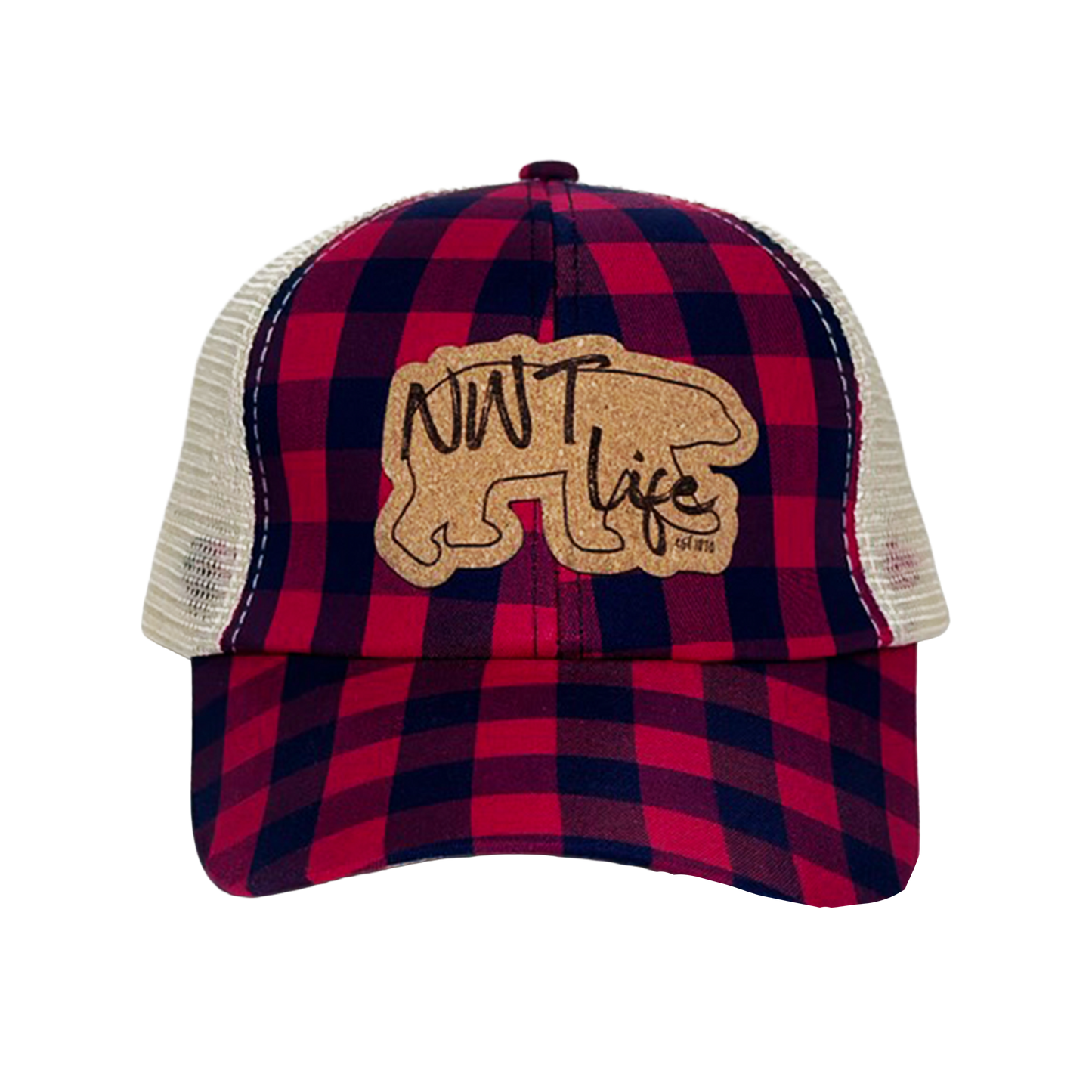 Ball Caps with Criss Cross Ponytail Backs