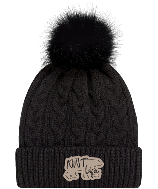 Faux Fur Pom Toque