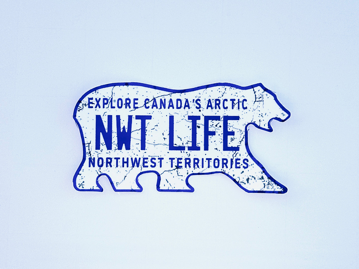 License Plate NWT Life Sticker