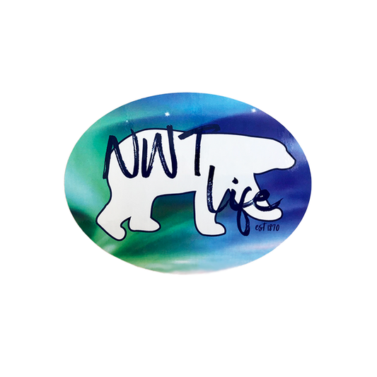 Large Aurora NWT Life sticker