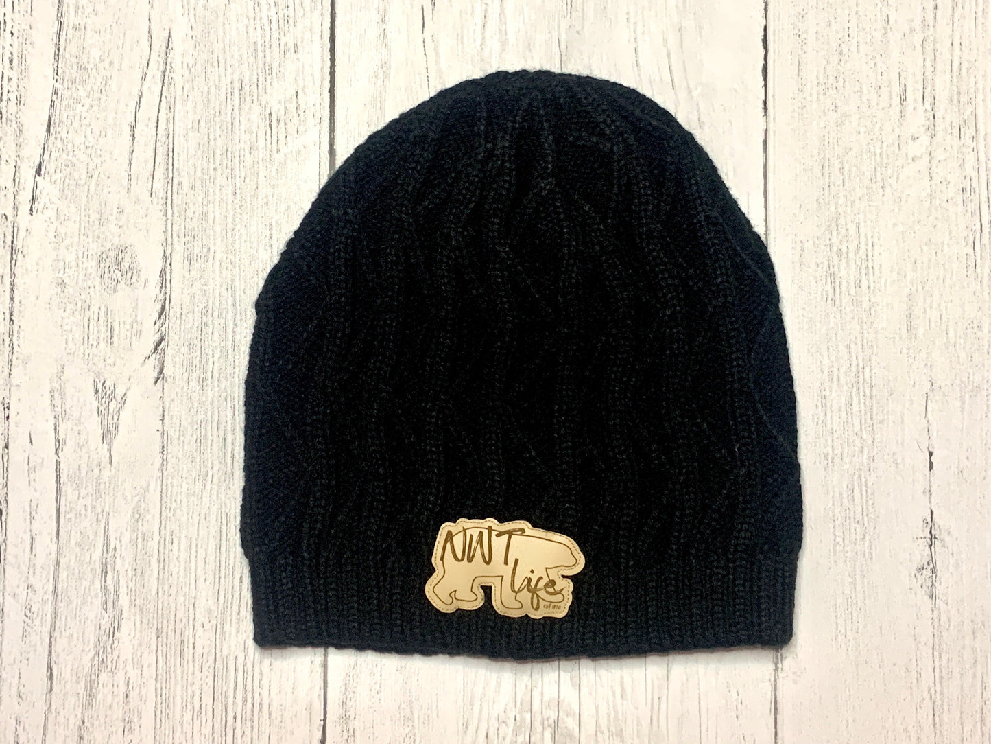 Cable Knit Board Toque