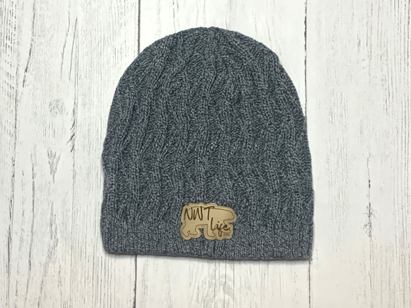 Cable Knit Board Toque