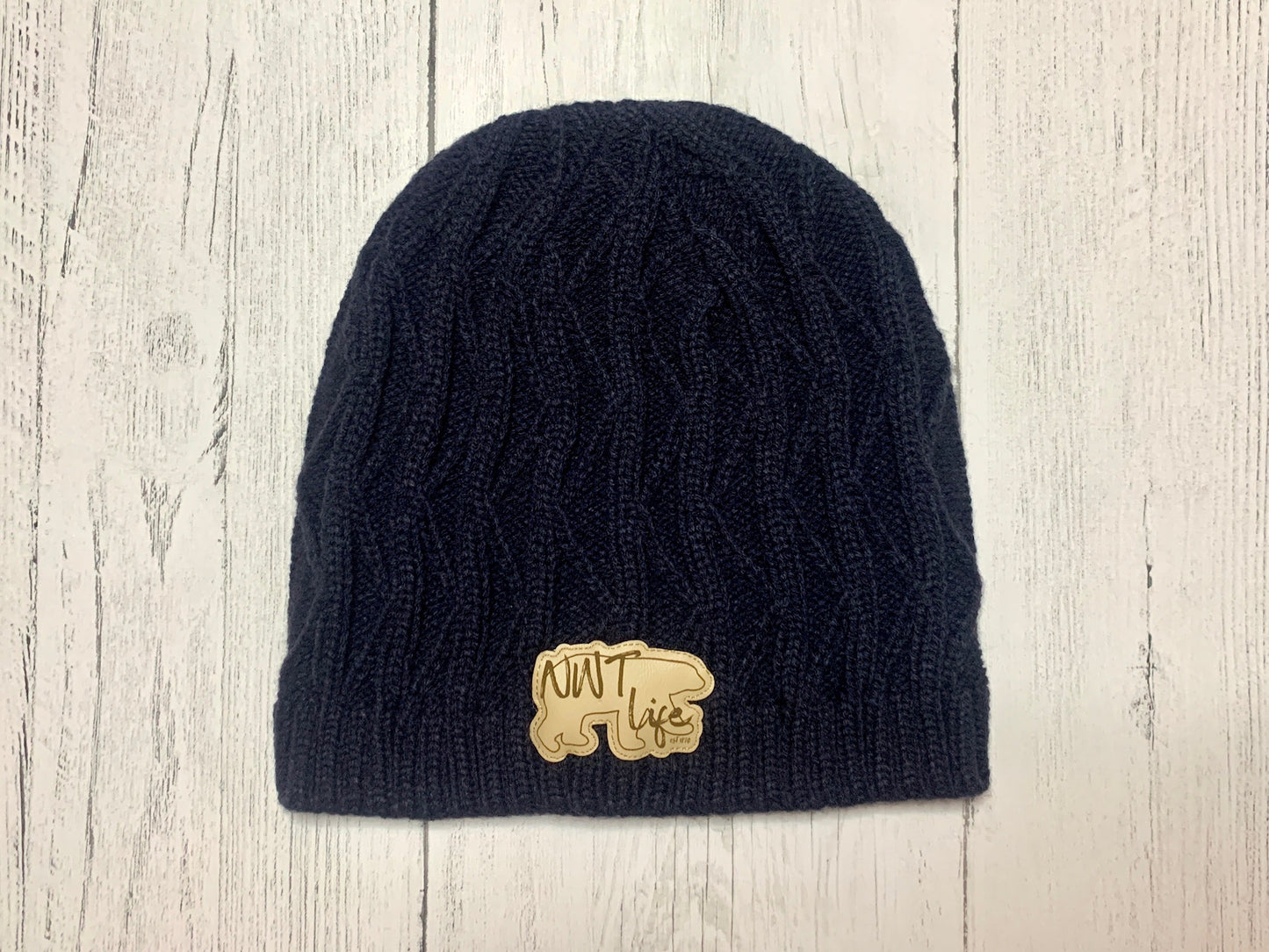 Cable Knit Board Toque